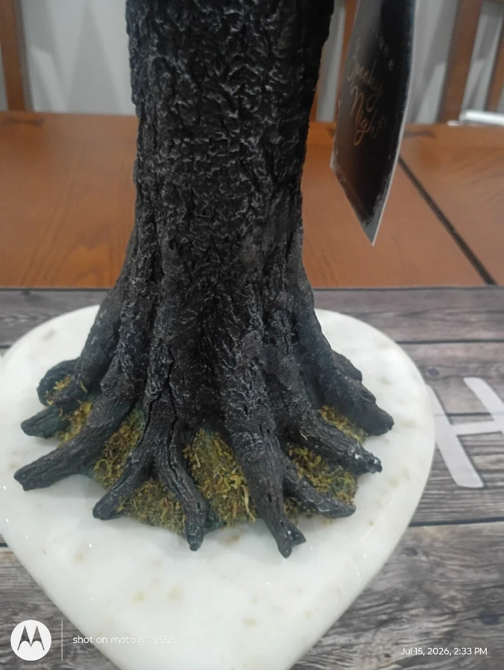New Halloween Mossy Witch Black Gothic Witch Shadow Figure Resin Decor Statue